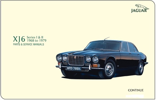 Product picture 1968 - 1979 JAGUAR XJ 6 SERVICE AND REPAIR MANUAL